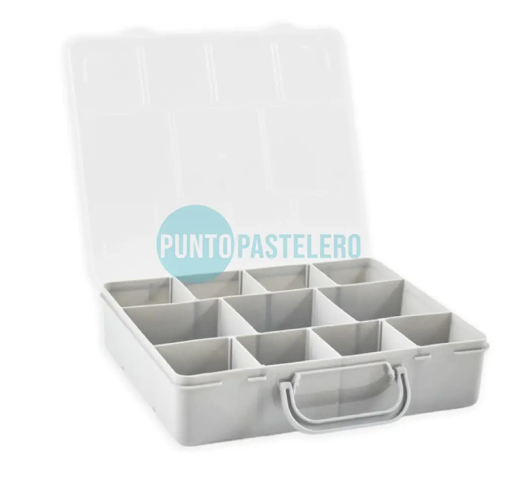 CAJA ORGANIZADORA MALETIN 11 DIVISIONES (24 X 21 X 6 CM)
