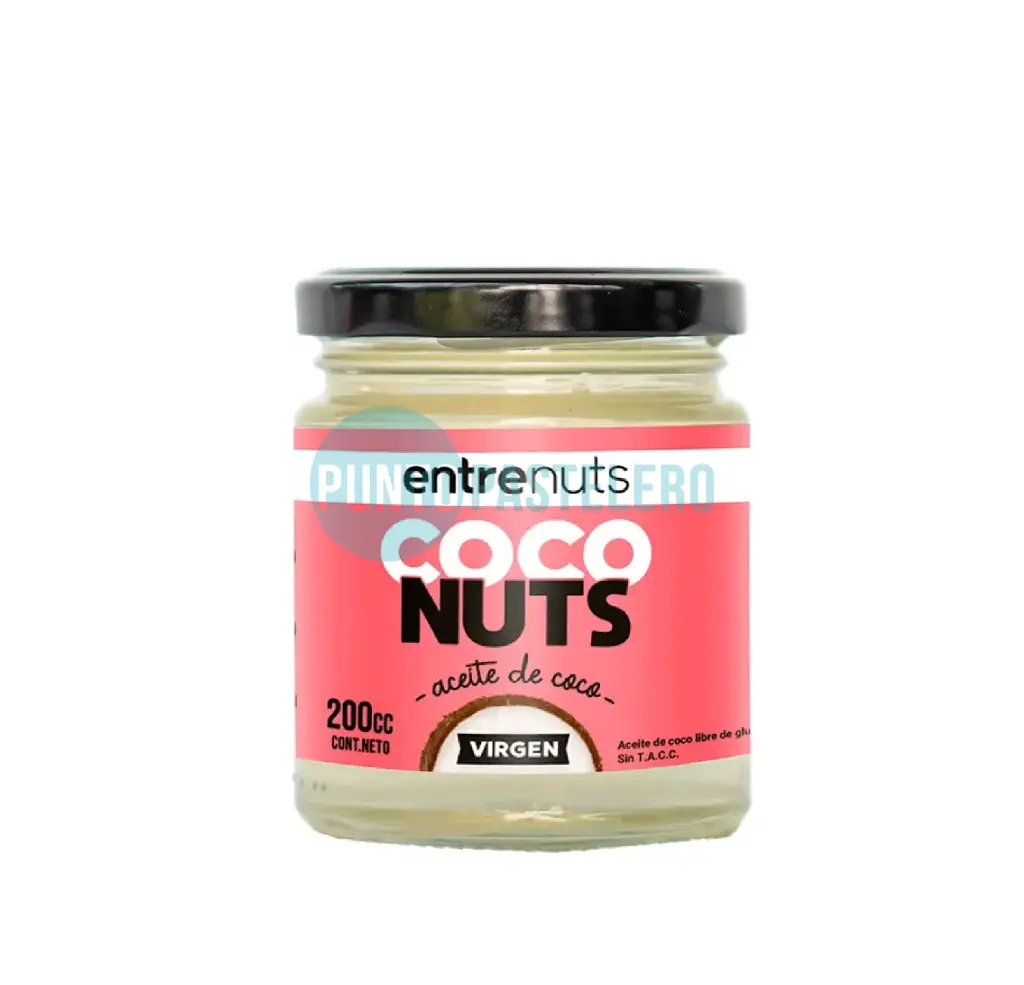 [763571722428] ACEITE DE COCO VIRGEN ENTRENUTS (X 200 CC.)