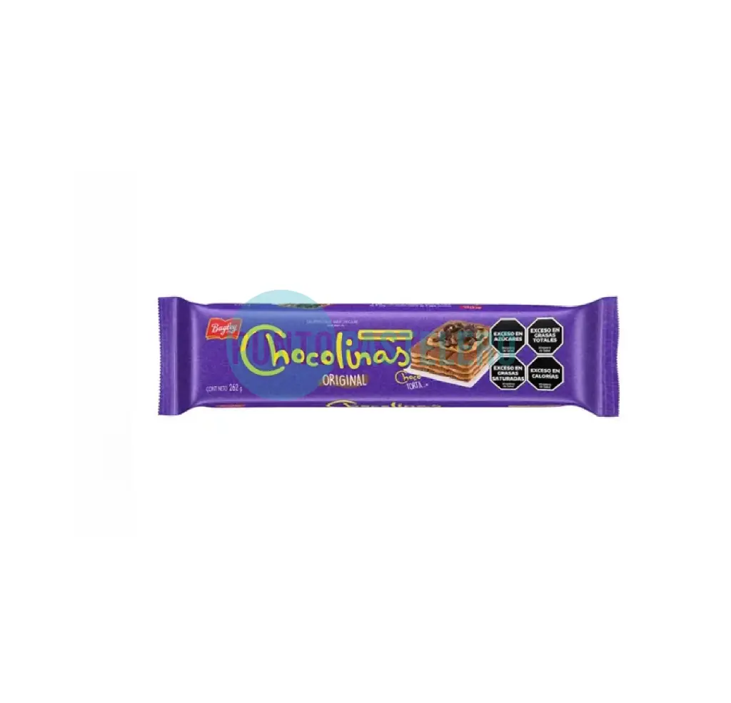 GALLETITAS CHOCOLINAS BAGLEY (X 262 GR.)
