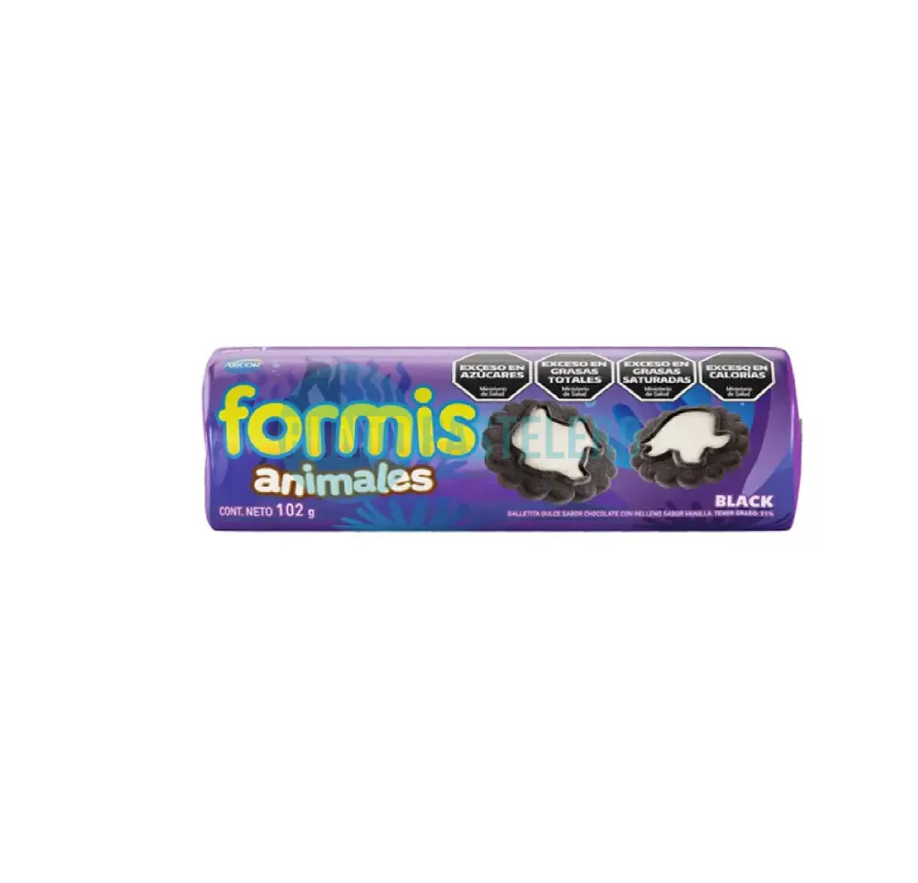GALLETITAS FORMIS CHOCOLATE BLACK (X 110 GR.)