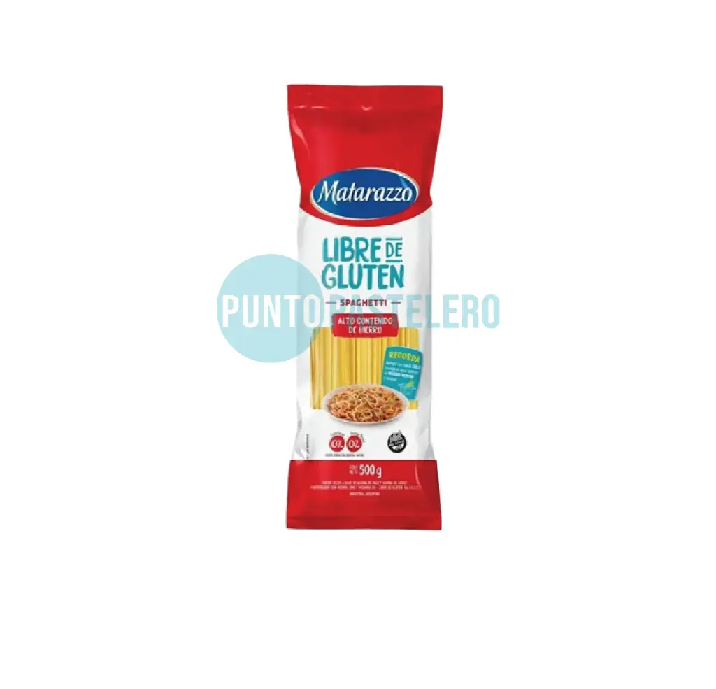MATARAZZO FIDEOS SPAGETTI (X 500 GR.) (SIN TACC)
