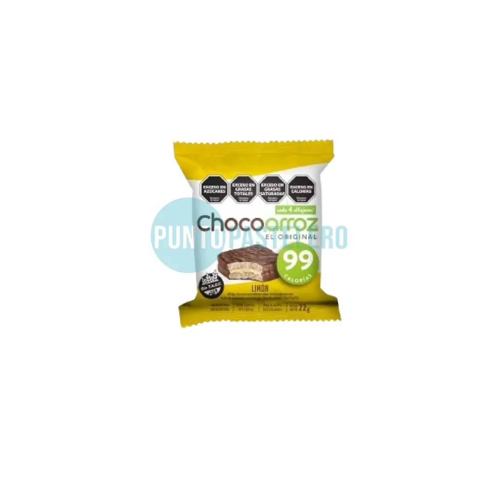 [7790070418241] ALFAJOR CHOCOARROZ LIMON (X 22 GR.)