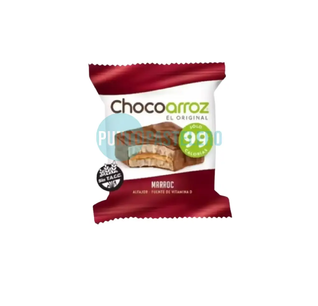 ALFAJOR CHOCOARROZ MARROC (X 22 GR.)
