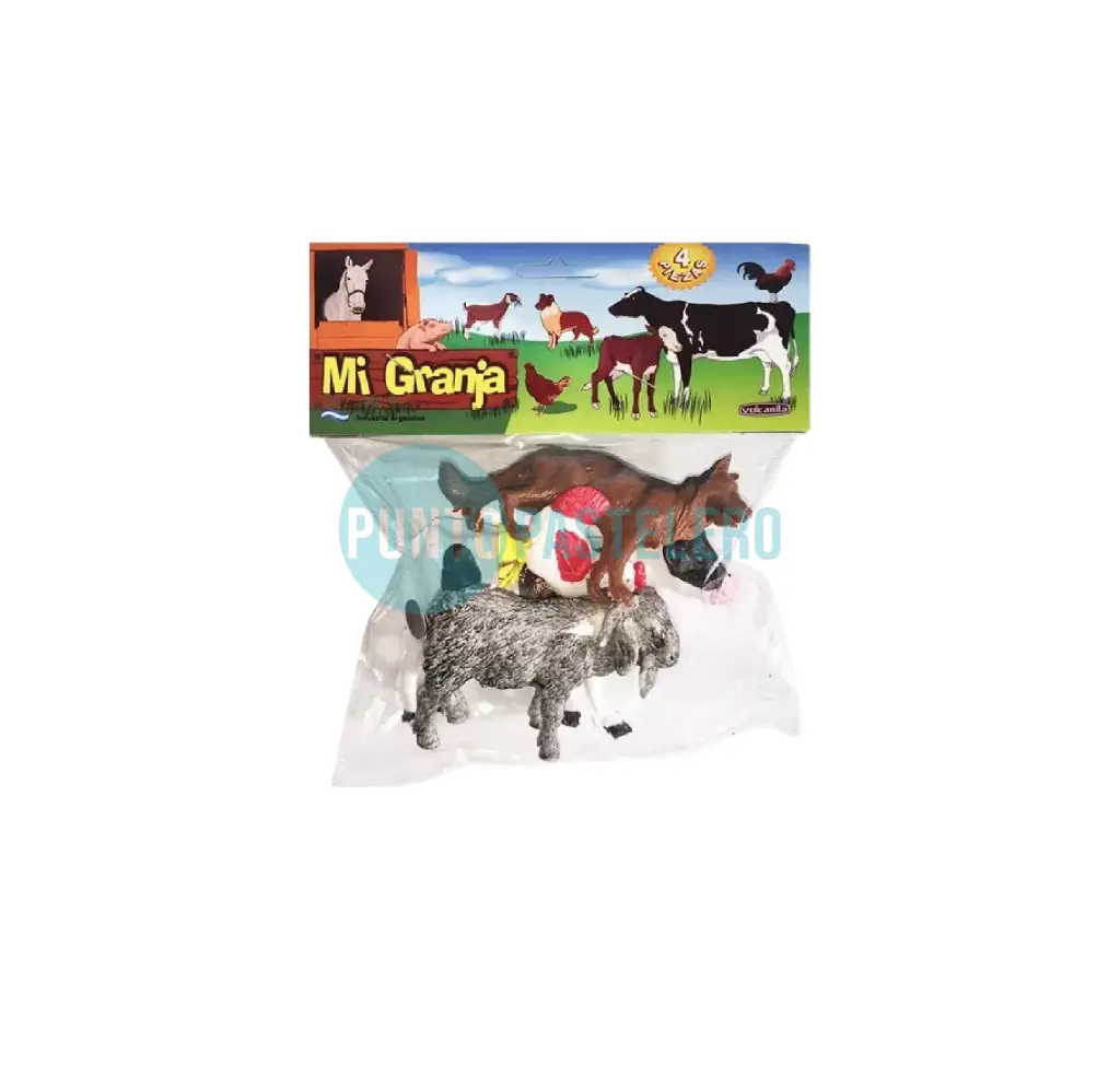 ANIMALES DE GRANJA IMPORTADO (4 U.)