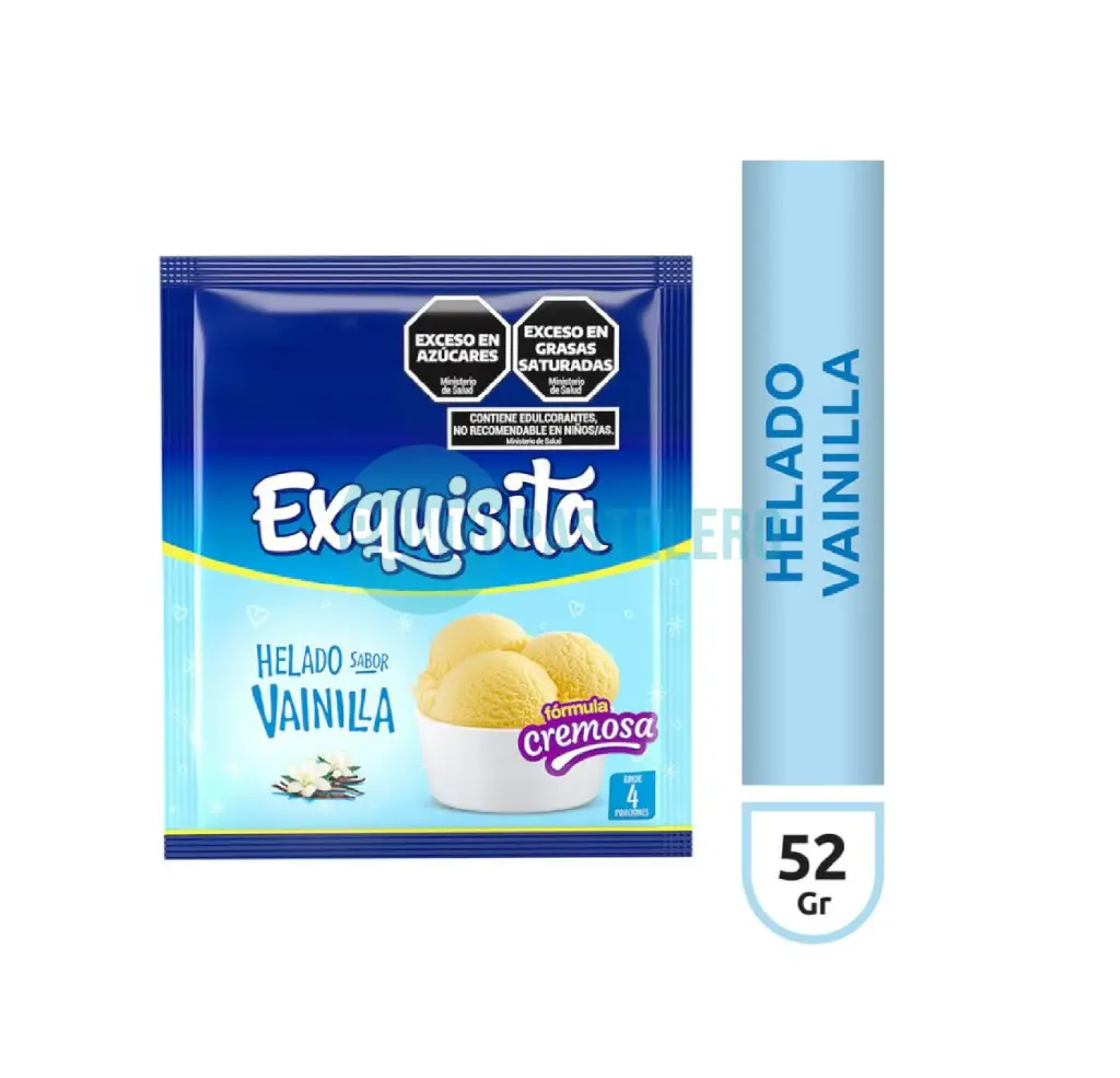 PREMEZCLA PARA HELADO VAINILLA EXQUISITA (X 52 GR.)