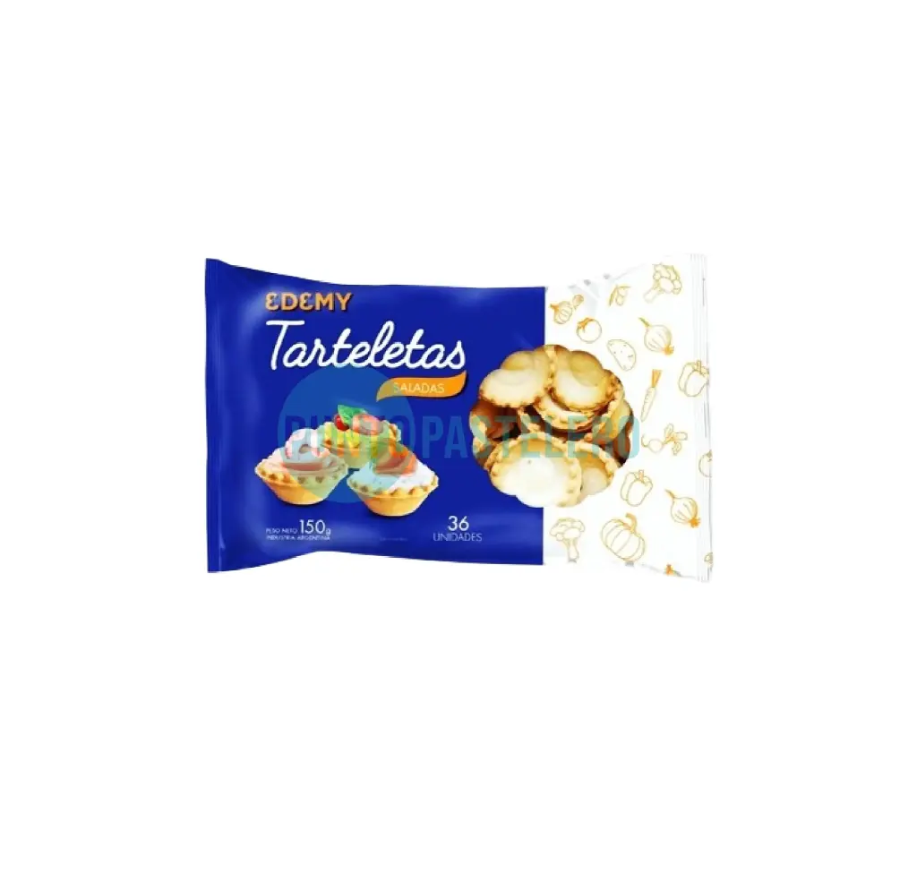 TARTELETAS SALADAS EDEMY (X 150 GR.)