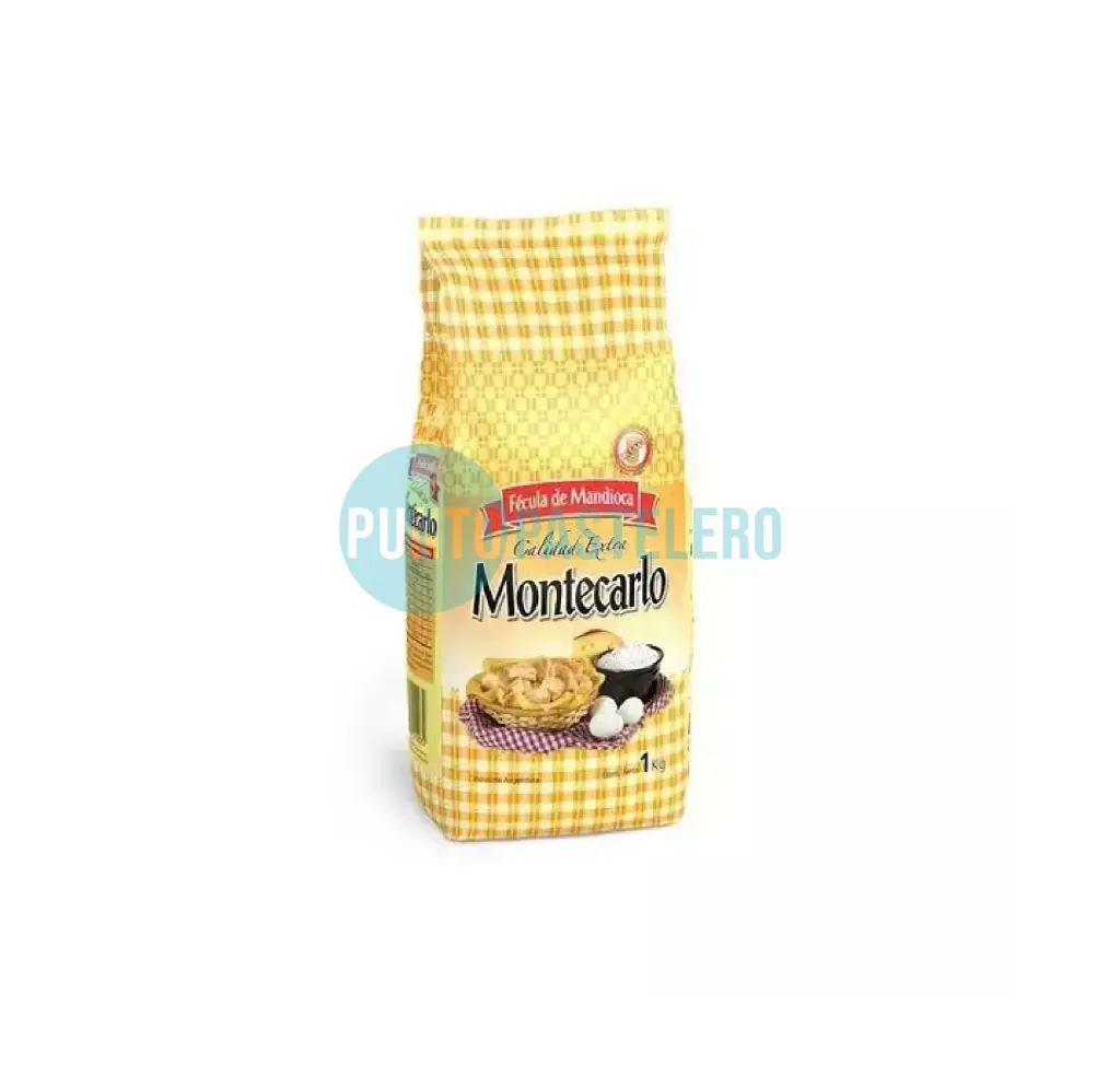 FECULA DE MANDIOCA MONTECARLO (X 1 KG.) (SIN TACC)