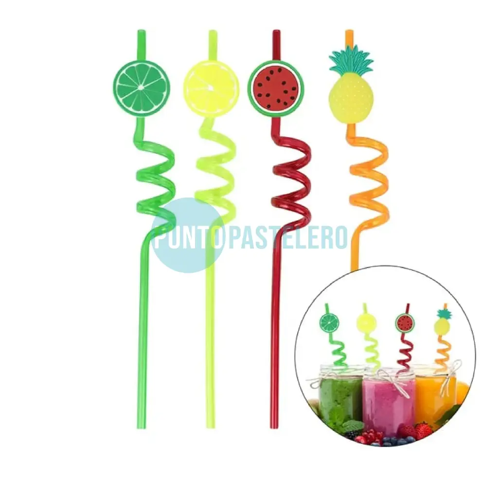 SORBETE CON FORMA FRUTAS (X 4 U.)