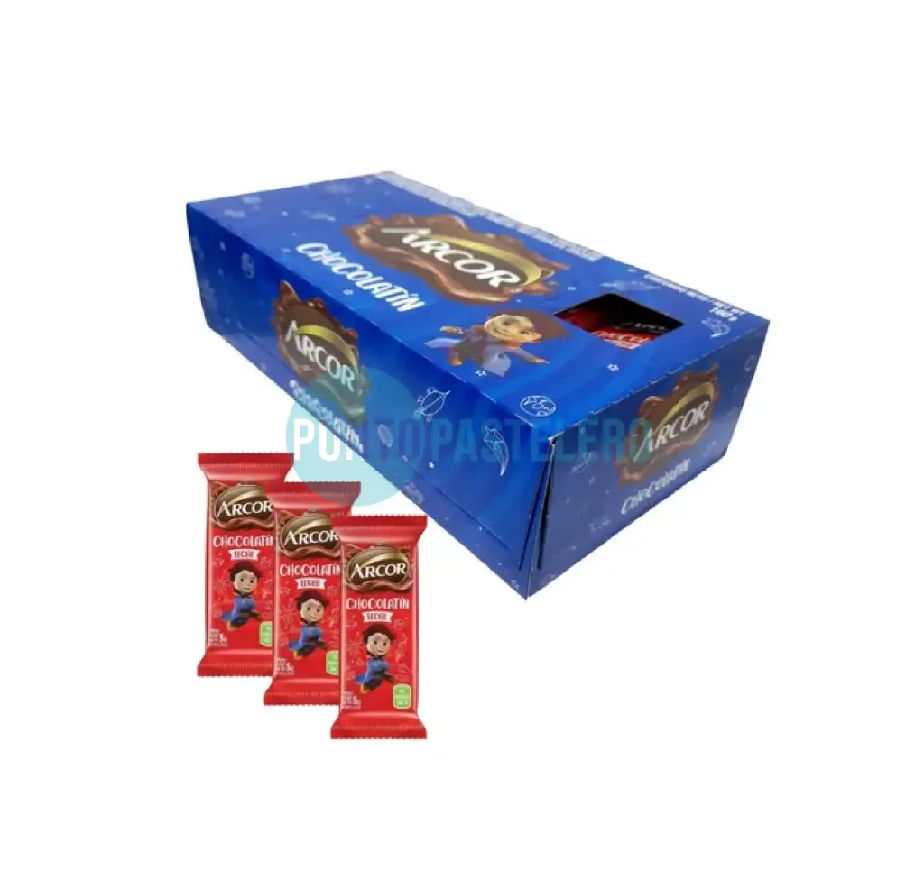 [7790580130688] CHOCOLATIN LECHE ARCOR (20 X 8 GR.)