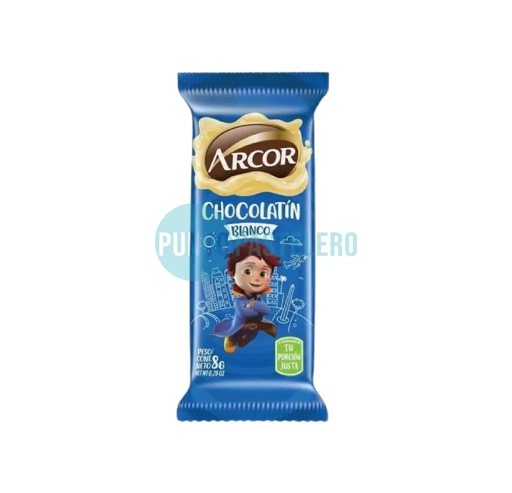 CHOCOLATIN BLANCO ARCOR (20 X 8 GR.)