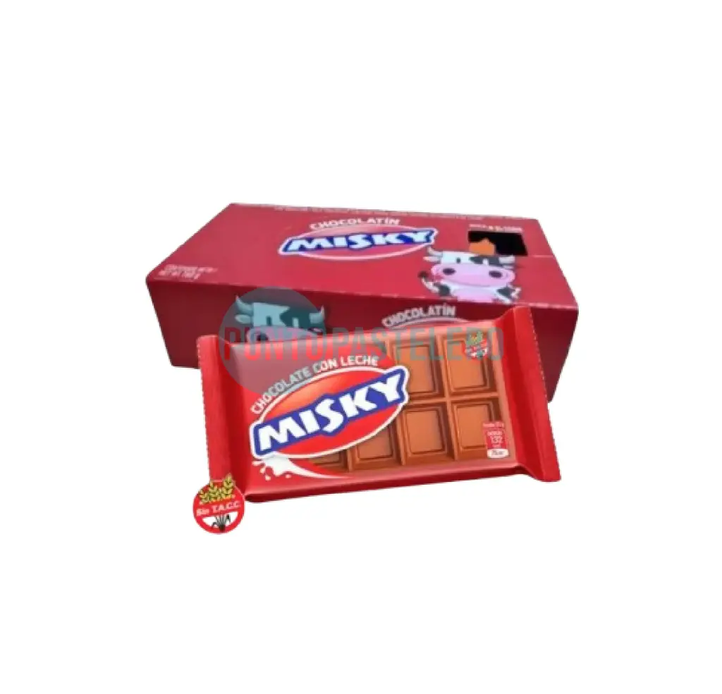 CHOCOLATIN MISKY LECHE (8 GR.) (X 20 U.)