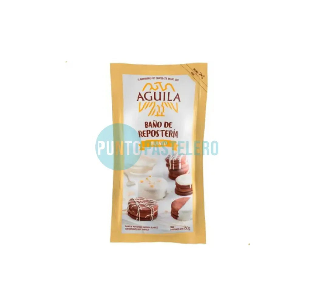 BAÑO DE REPOSTERIA BLANCO AGUILA POUCH (X 150 GR.)