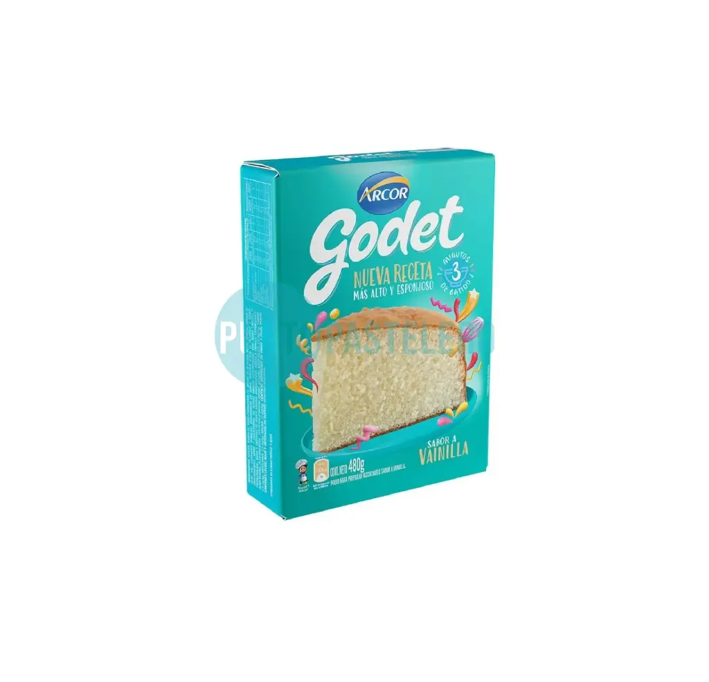 BIZCOCHUELO VAINILLA GODET (X 480 GR.)