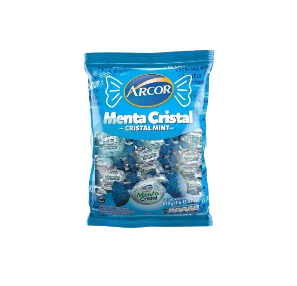 [7790580134259] CARAMELOS ARCOR MENTA CRISTAL (X 140 GR.)