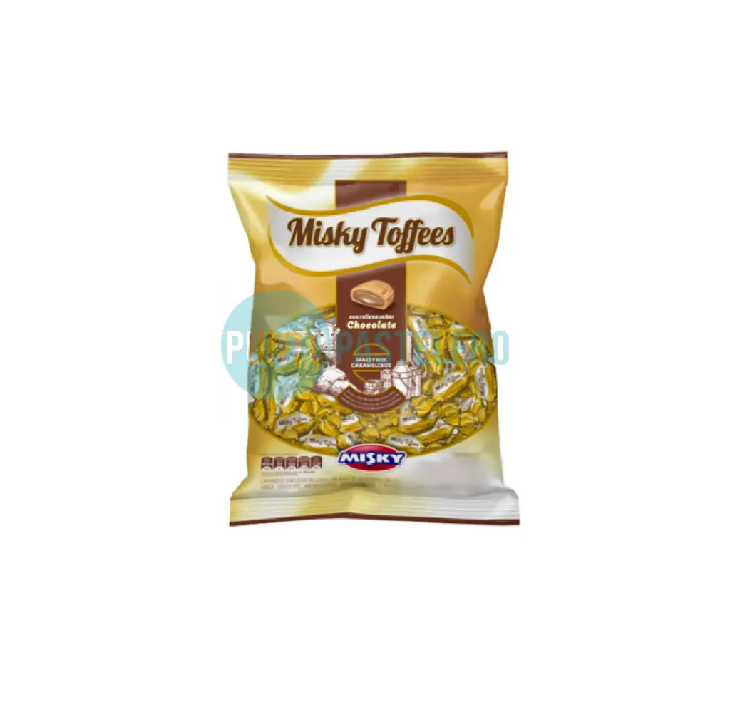 [7790580147426] CARAMELOS MISKY TOFFEES CHOCOLATE (X 648 GR.)
