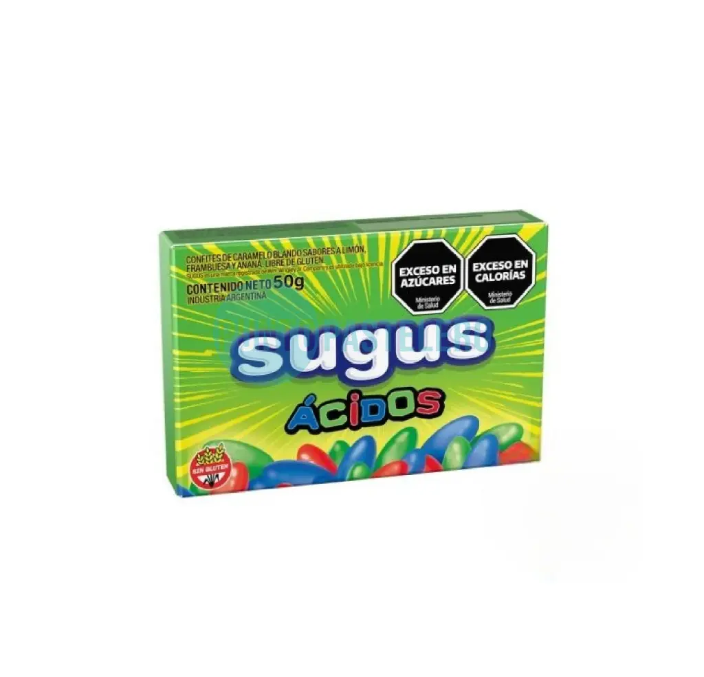 [7790580147983] CONFITES SUGUS ACIDOS (X 50 GR.)