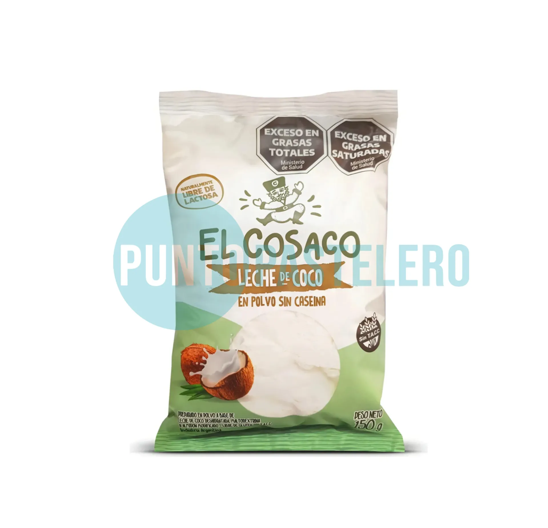 LECHE DE COCO EN POLVO COSACO (X 150 GR.)