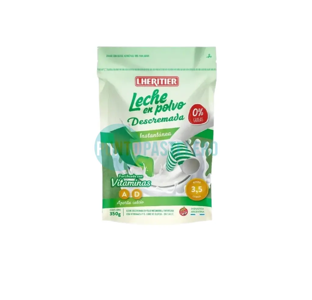 LECHE EN POLVO LHERITIER DESCREMADA (X 200 GR.)