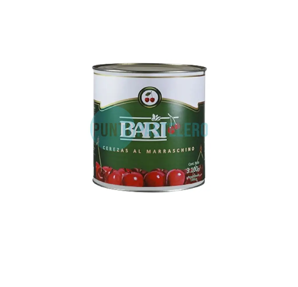 CEREZAS AL MARRASCHINO BARI (LATA X 3.1 KG)