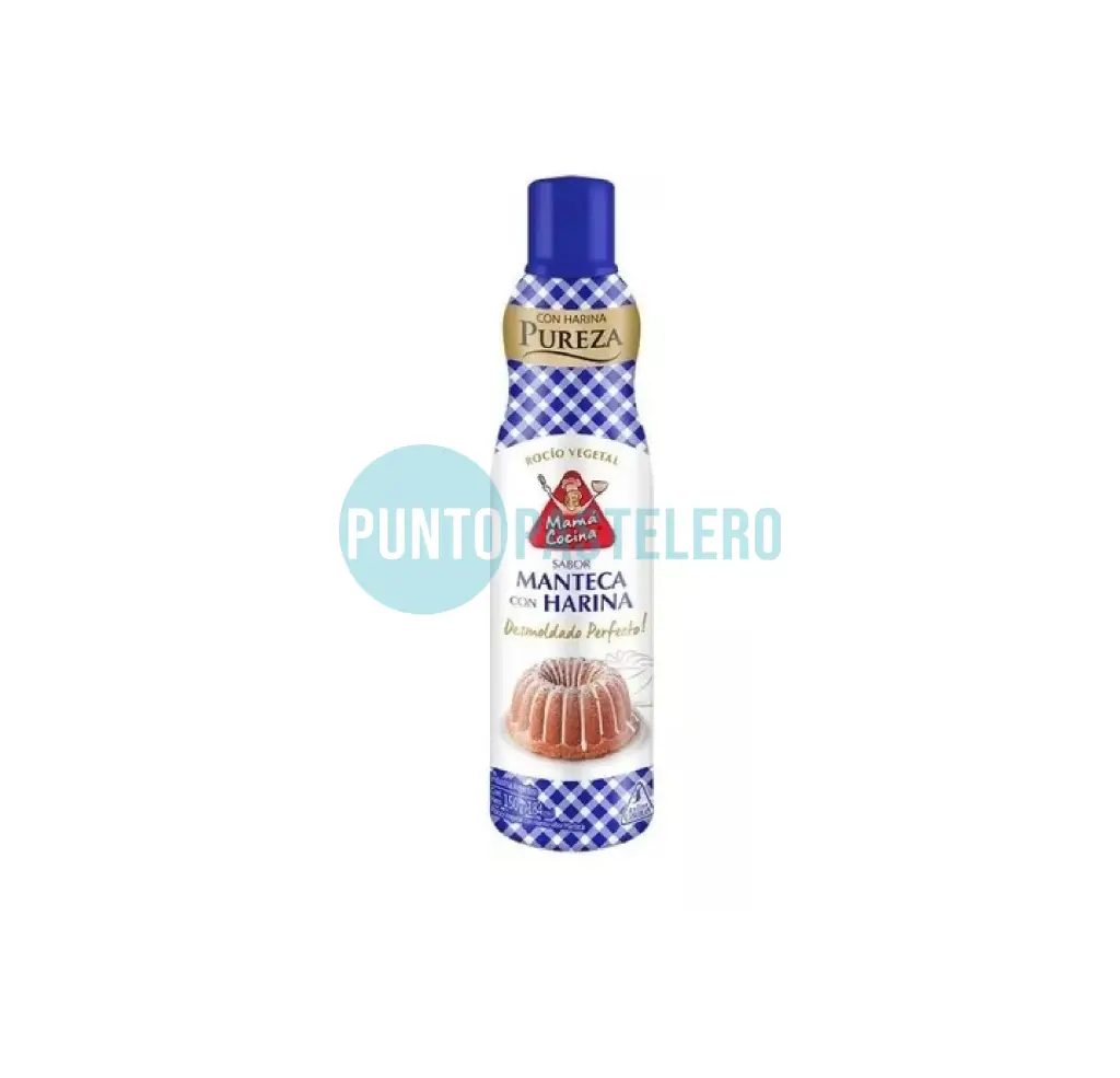 ANTIHADERENTE AEROSOL MANTECA Y HARINA CAÑUELAS (X 120 GR.)