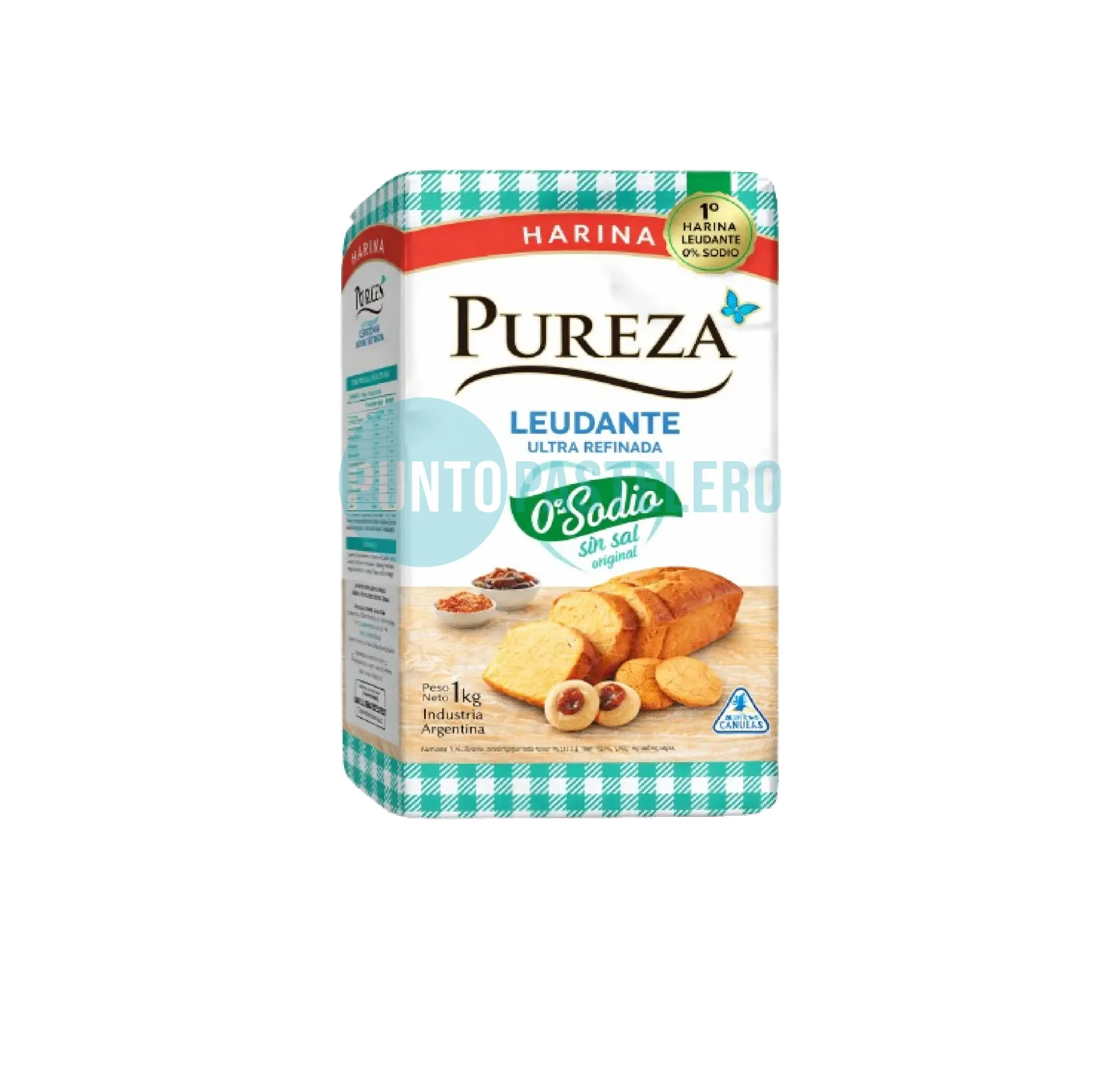 HARINA 0% SODIO LEUDANTE PUREZA (X 1 KG.)
