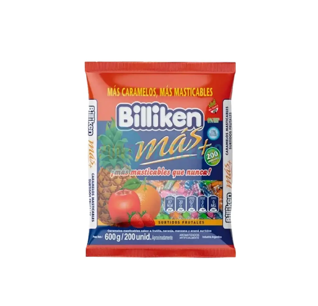 [7792222004005] CARAMELOS BILLIKEN MAS (X 600 GR.)