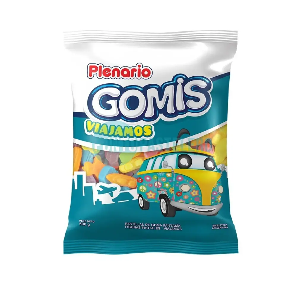 GOMITAS PLENARIO VIAJEMOS (X 500 GR.)
