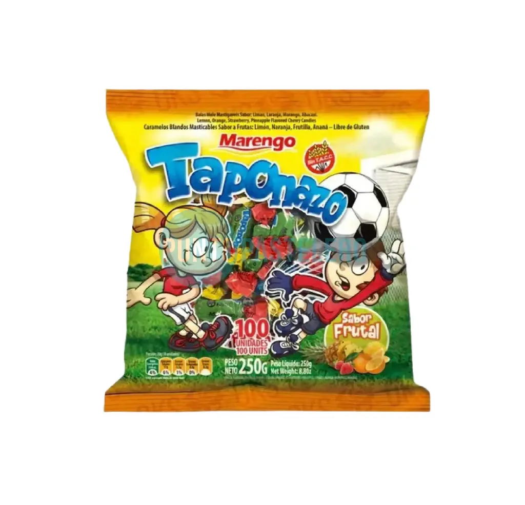 CARAMELOS MASTICABLE MARENGO TAPONAZO (X 250 GR.)