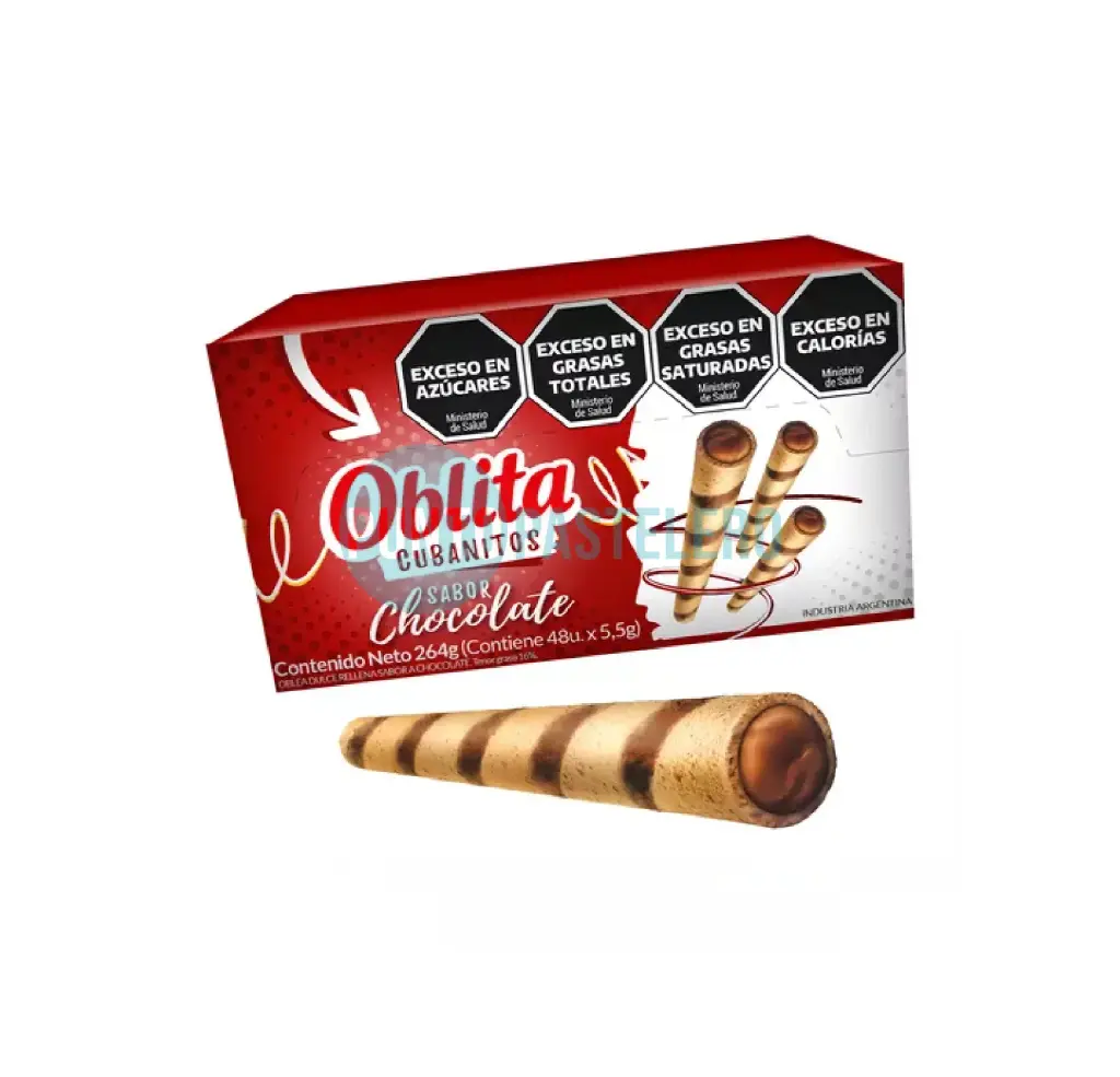 [7793123000356] CUBANITO CHOCOLATE OBLITA (CAJA X 48 U.)