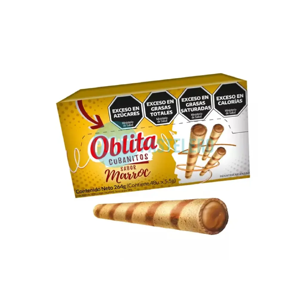 CUBANITO MARROC OBLITA (CAJA X 48 U.)