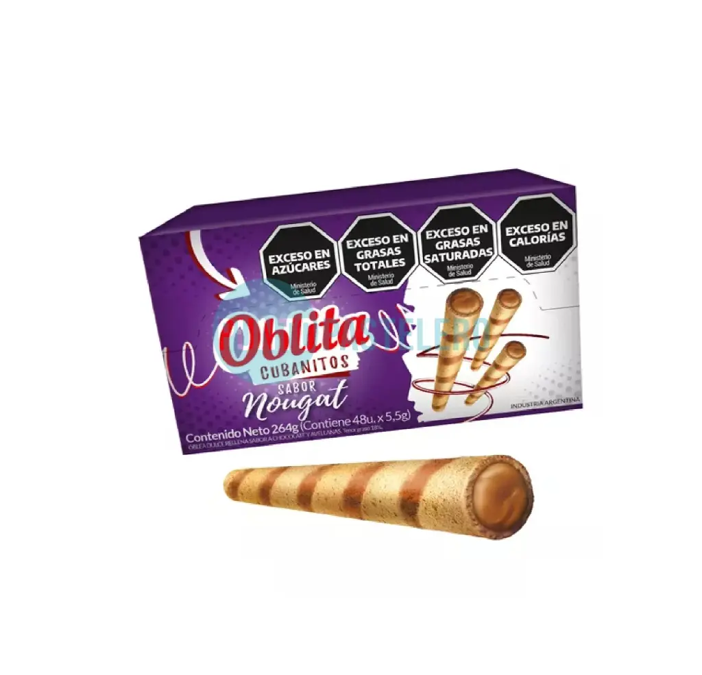 CUBANITO NOUGAT OBLITA (CAJA X 48 U.)