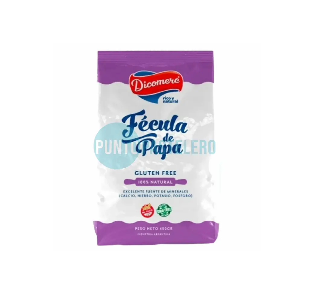 [7793323004918] FECULA DE PAPA DICOMERE (X 450 GR.) (SIN TACC)