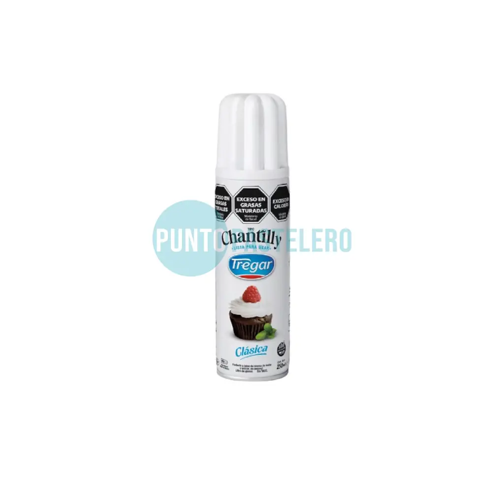 CREMA CHANTILLY TREGAR AEROSOL (X 250 ML.)