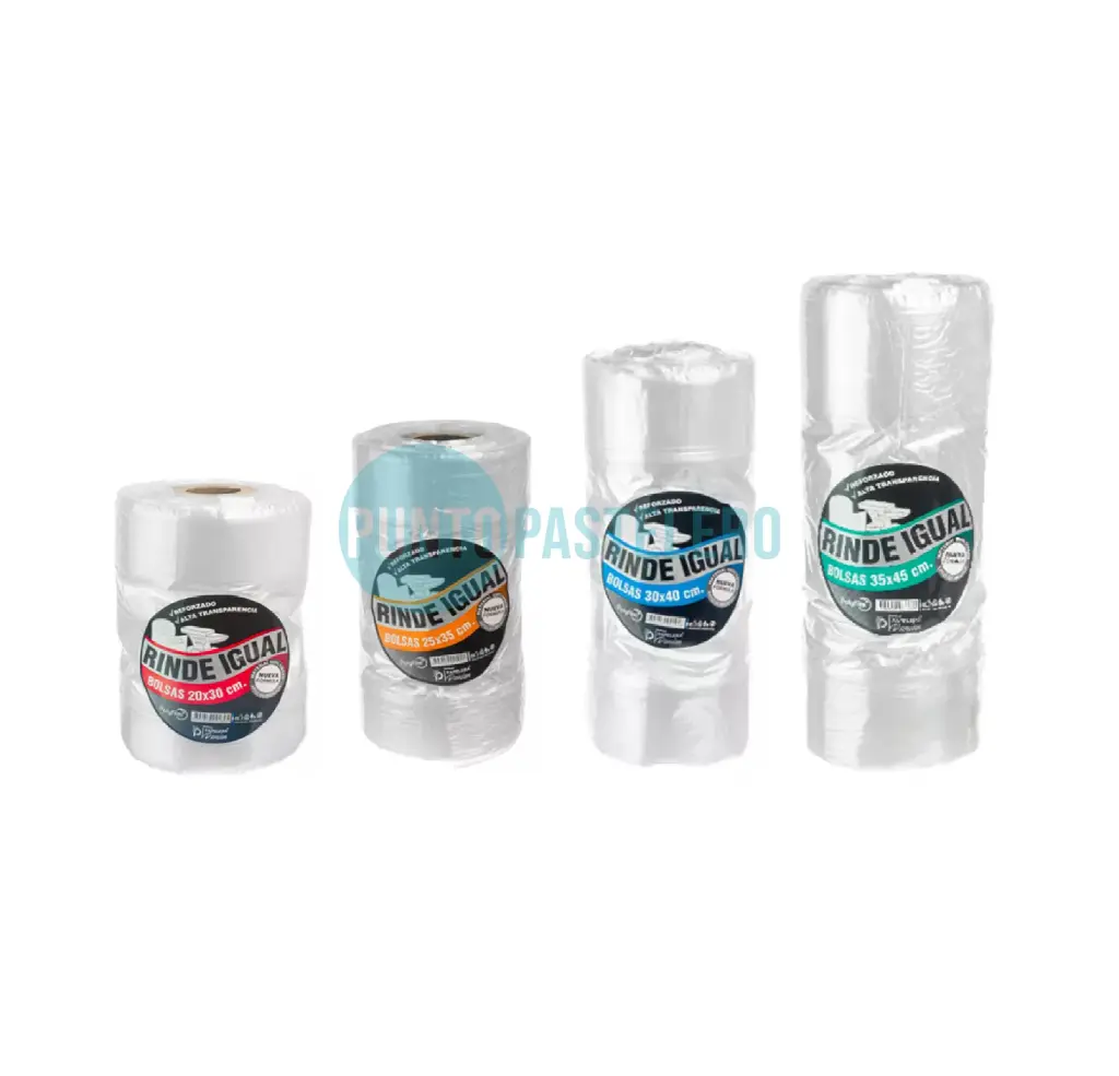 BOLSA ARRANQUE CRISTAL RINDE IGUAL (35X45 CM)