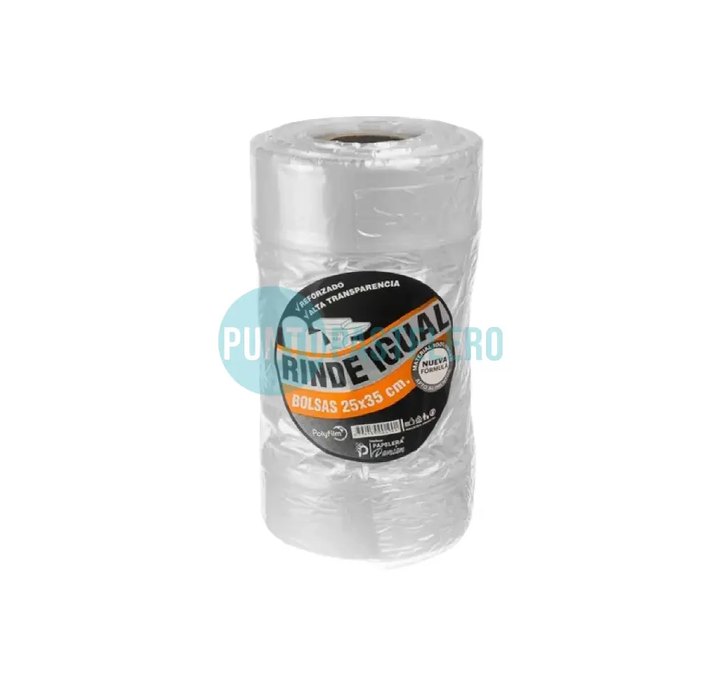 BOLSA ARRANQUE CRISTAL RINDE IGUAL (25X35 CM.)