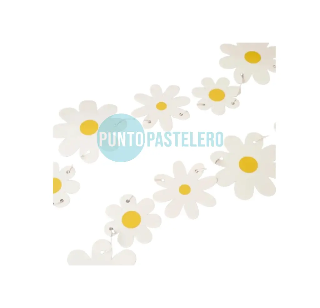 BANDERIN MARGARITAS BLANCAS RODINELLA