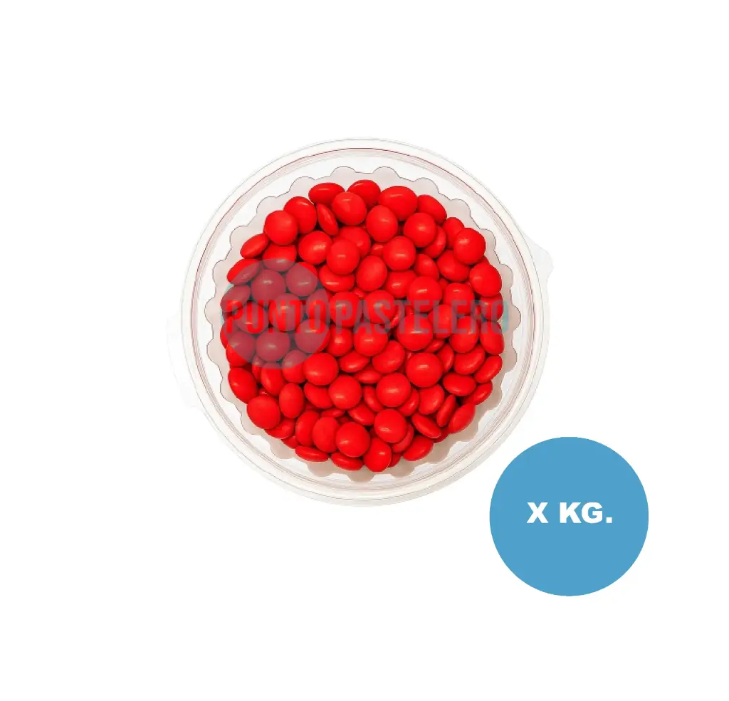 [7795522003051] LENTEJAS DE CHOCOLATE CHOOK ROJO (X 1 KG.)