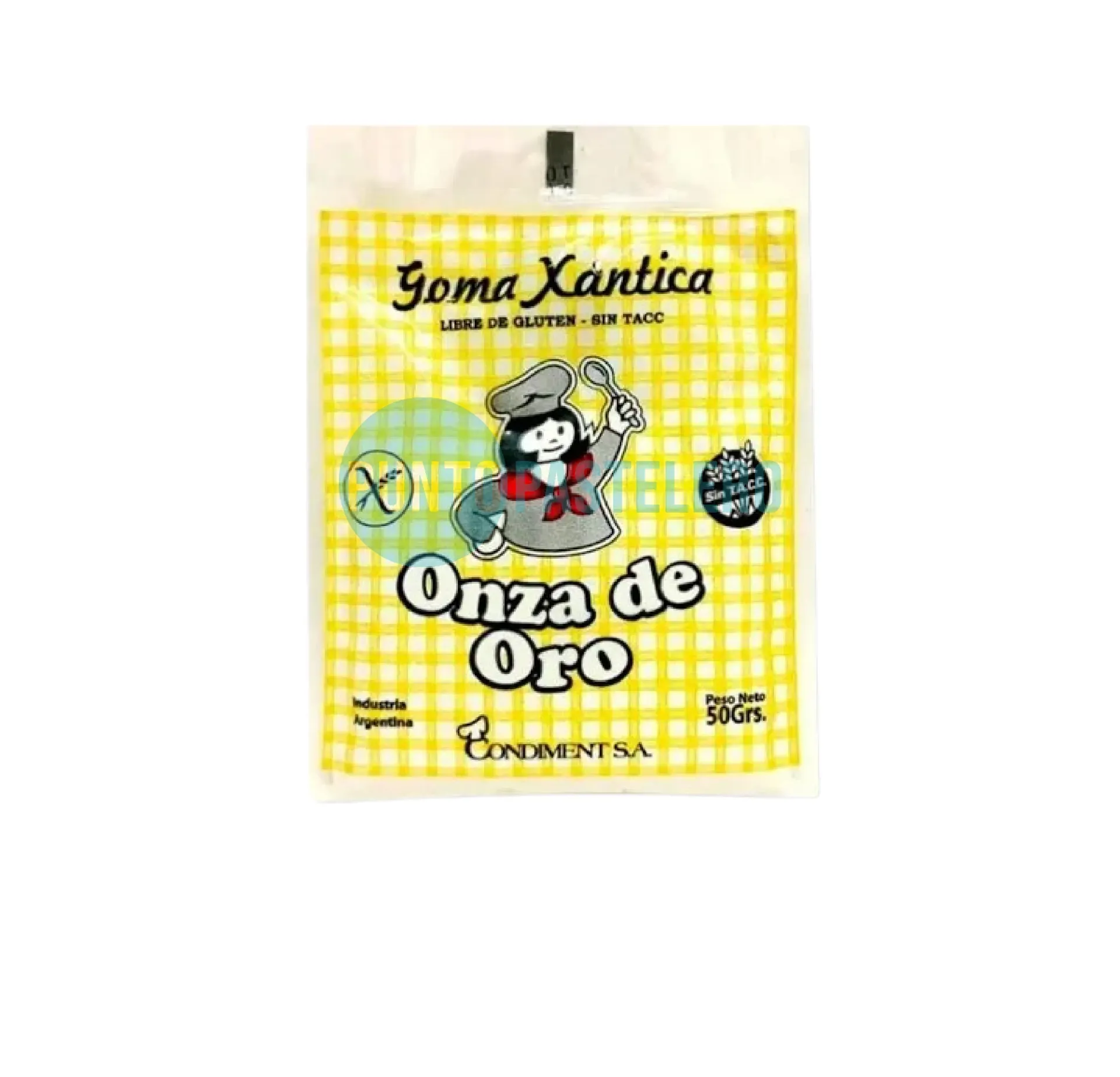 [7797234000045] GOMA XANTICA ONZA DE ORO (X 50 GR.) (SIN TACC)