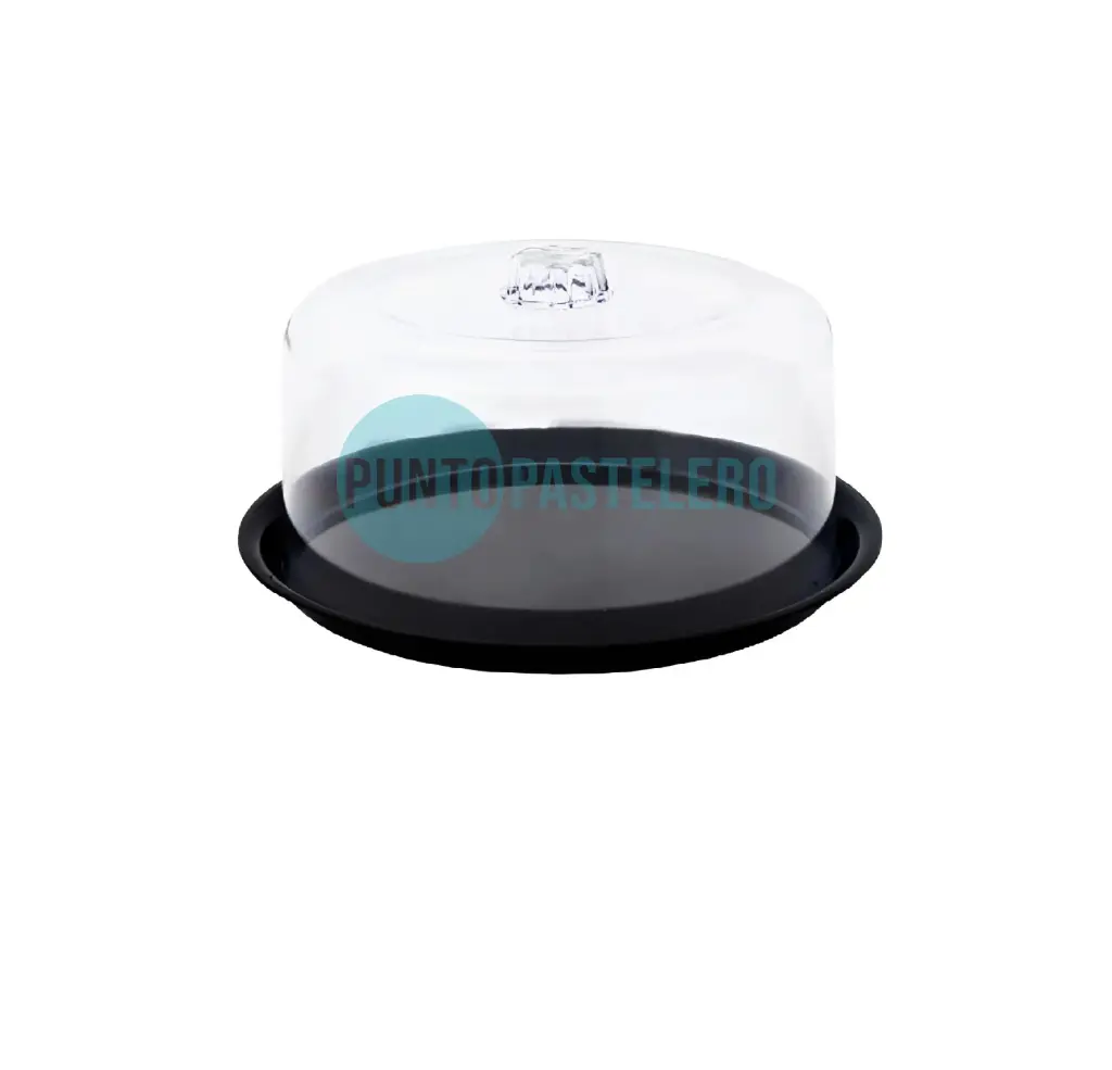 CAMPANA CRISTAL GASTRONOMICA REDONDA CON PLATO
