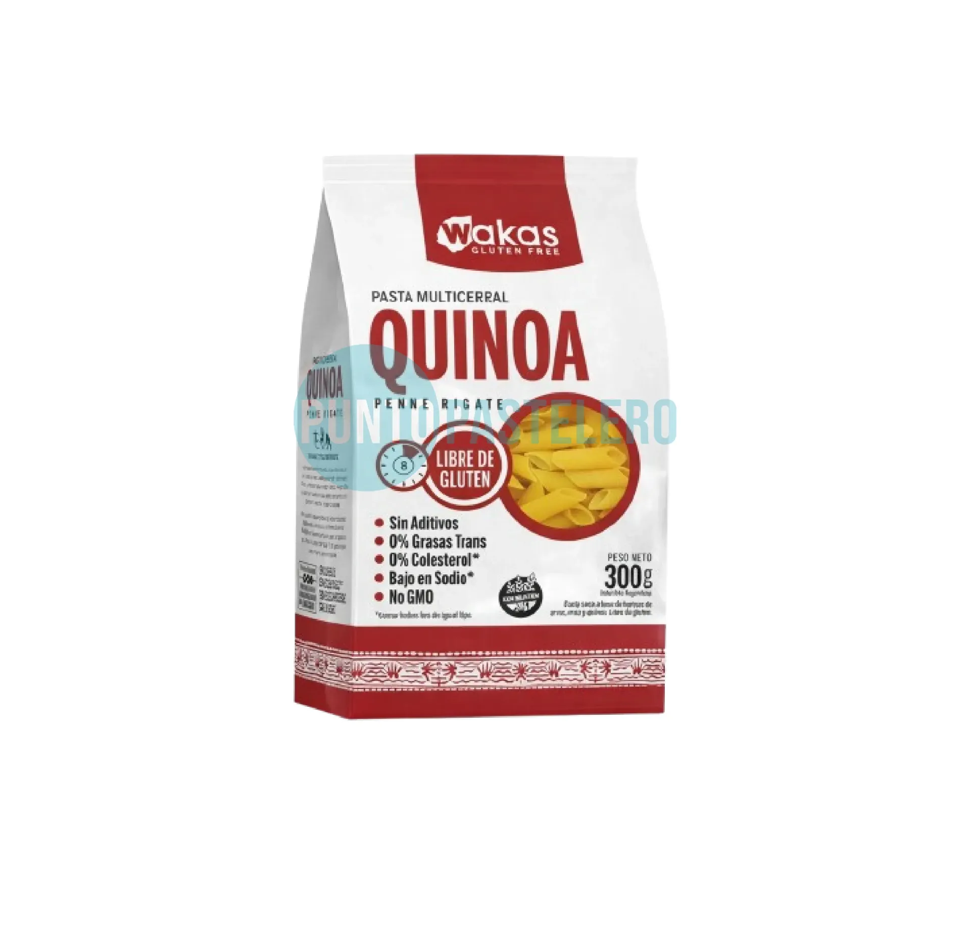 PASTA MULTICEREAL WAKAS QUINOA (X 300 GR.) (SIN TACC)