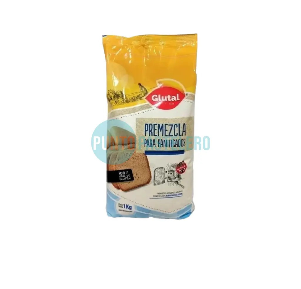 PREMEZCLA UNIVERSAL PARA PANIFICADOS GLUTAL (X 1 KG.) (SIN TACC)