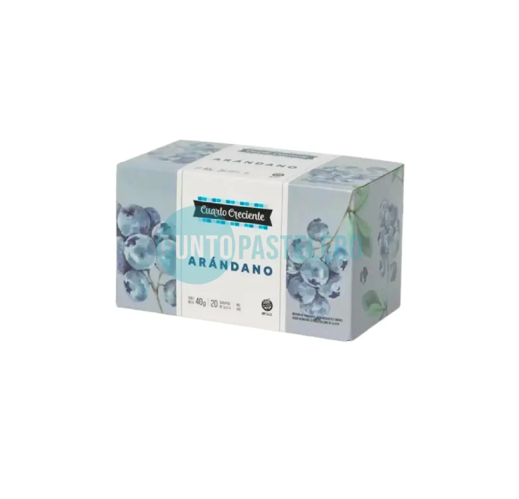 INFUSION CUARTO CRECIENTE ARANDANOS (20 SAQUITOS)