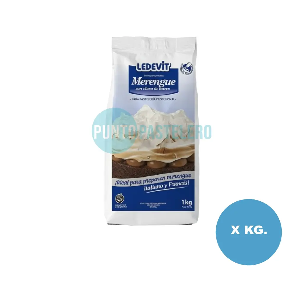 MERENGUE ITALIANO LEDEVIT (X KG.)