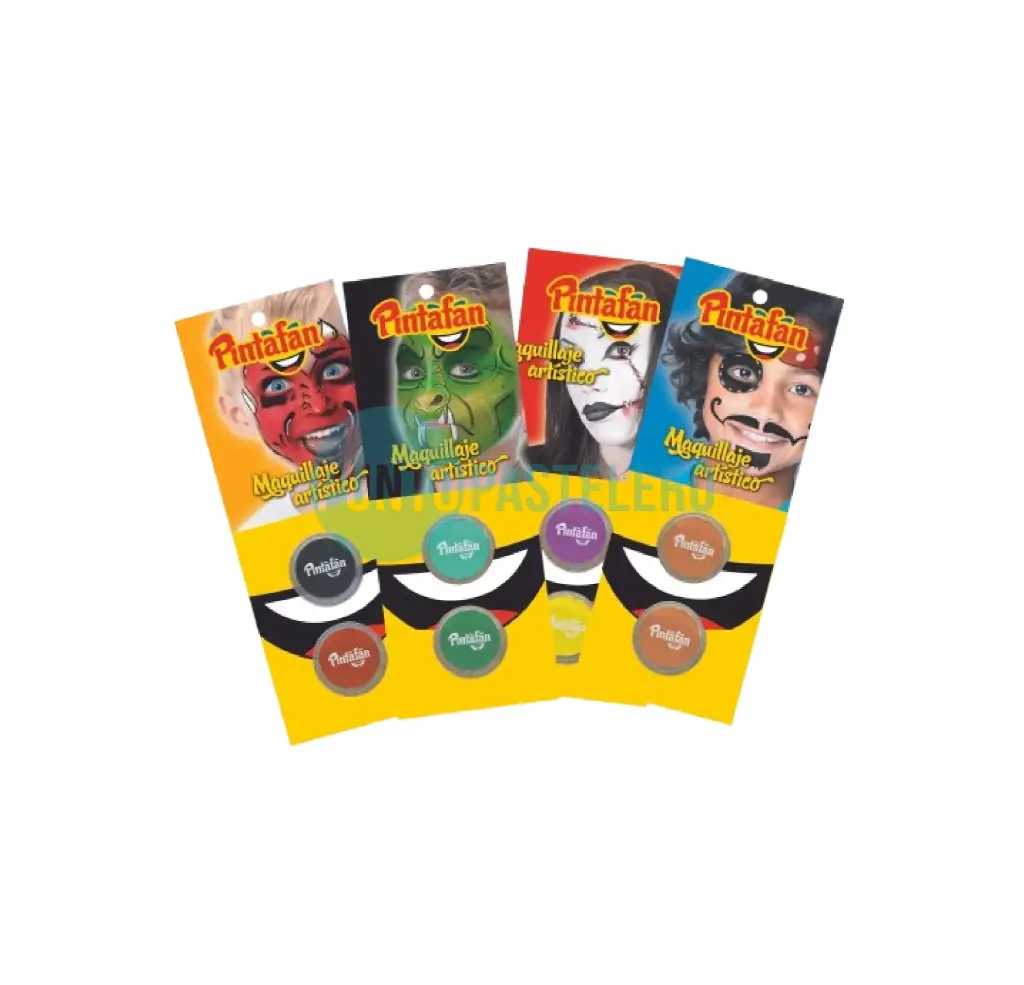 MAQUILLAJE ACUARELABLE SET X 2 (ROJO-VERDE) (4 GR.)