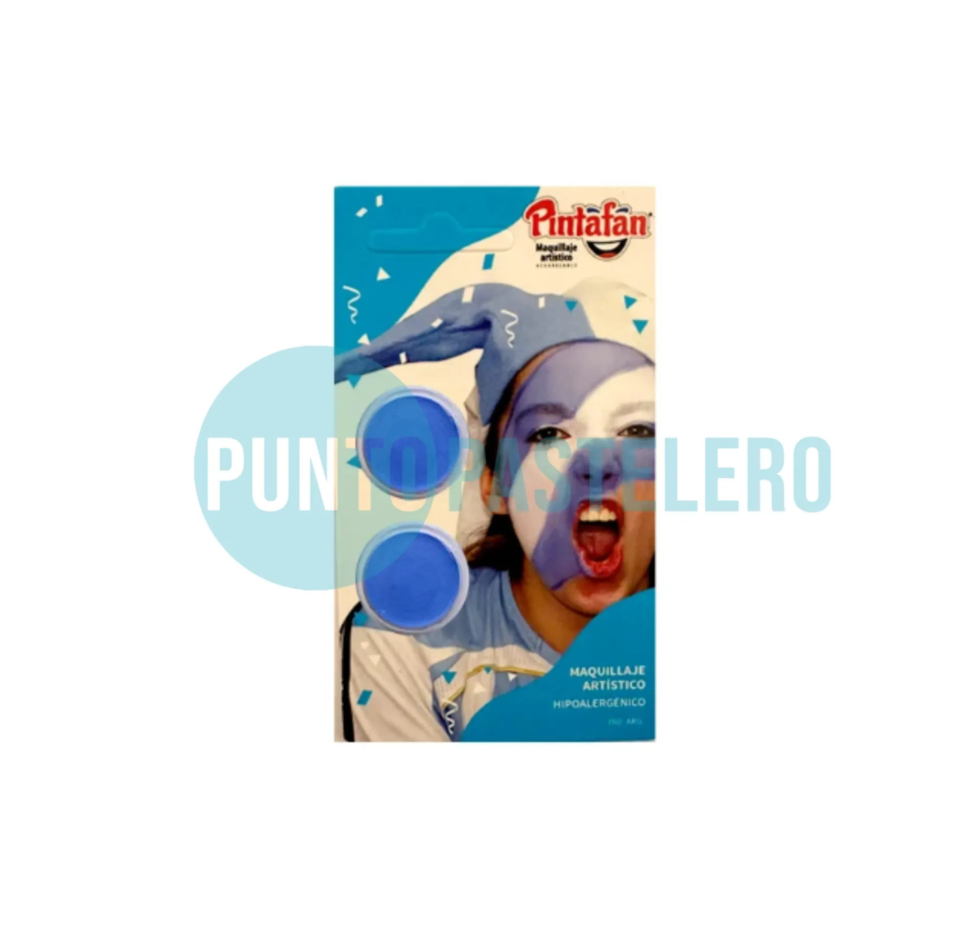 [7798108698818] MAQUILLAJE ACUARELABLE SET X 2 (CELESTE-CELESTE) (4 GR.)