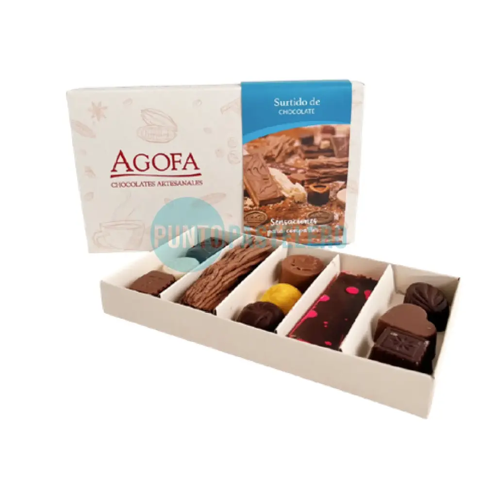 [7798114290624] ESTUCHE SURTIDO CHOCOLATES AGOFA (X 170 GR.)