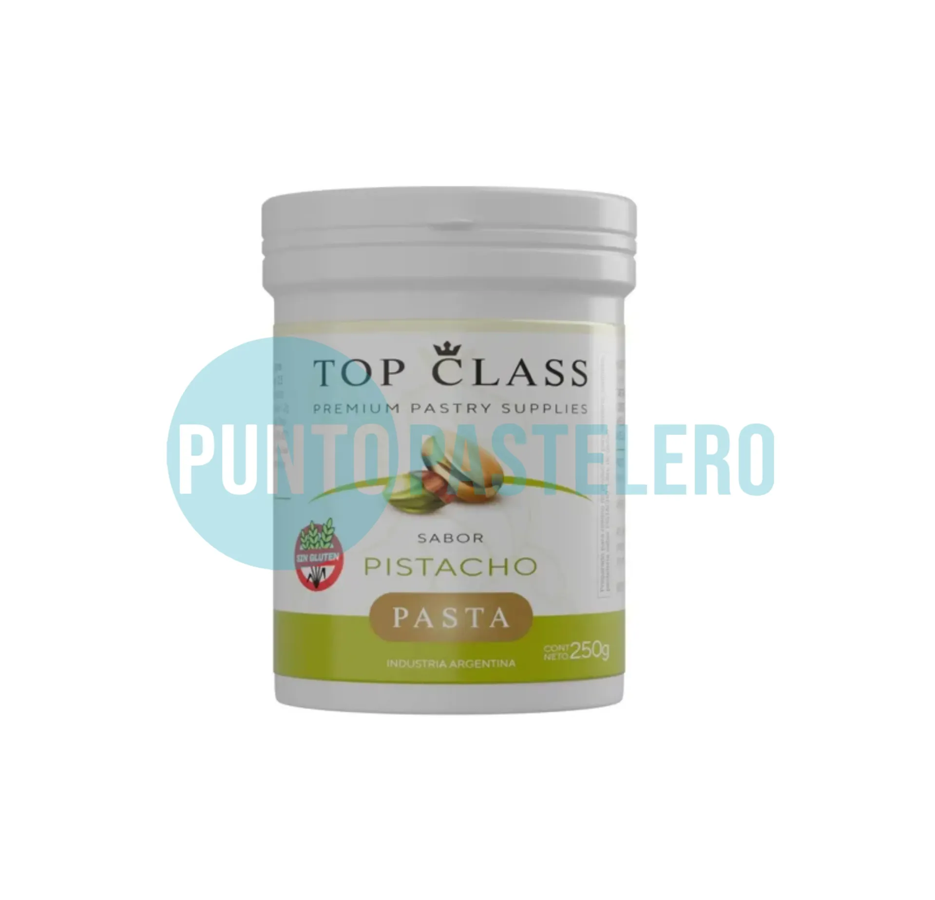 [7798068581205] PASTA SABORIZANTE TOP CLASS PISTACHO (X 250 GR.)