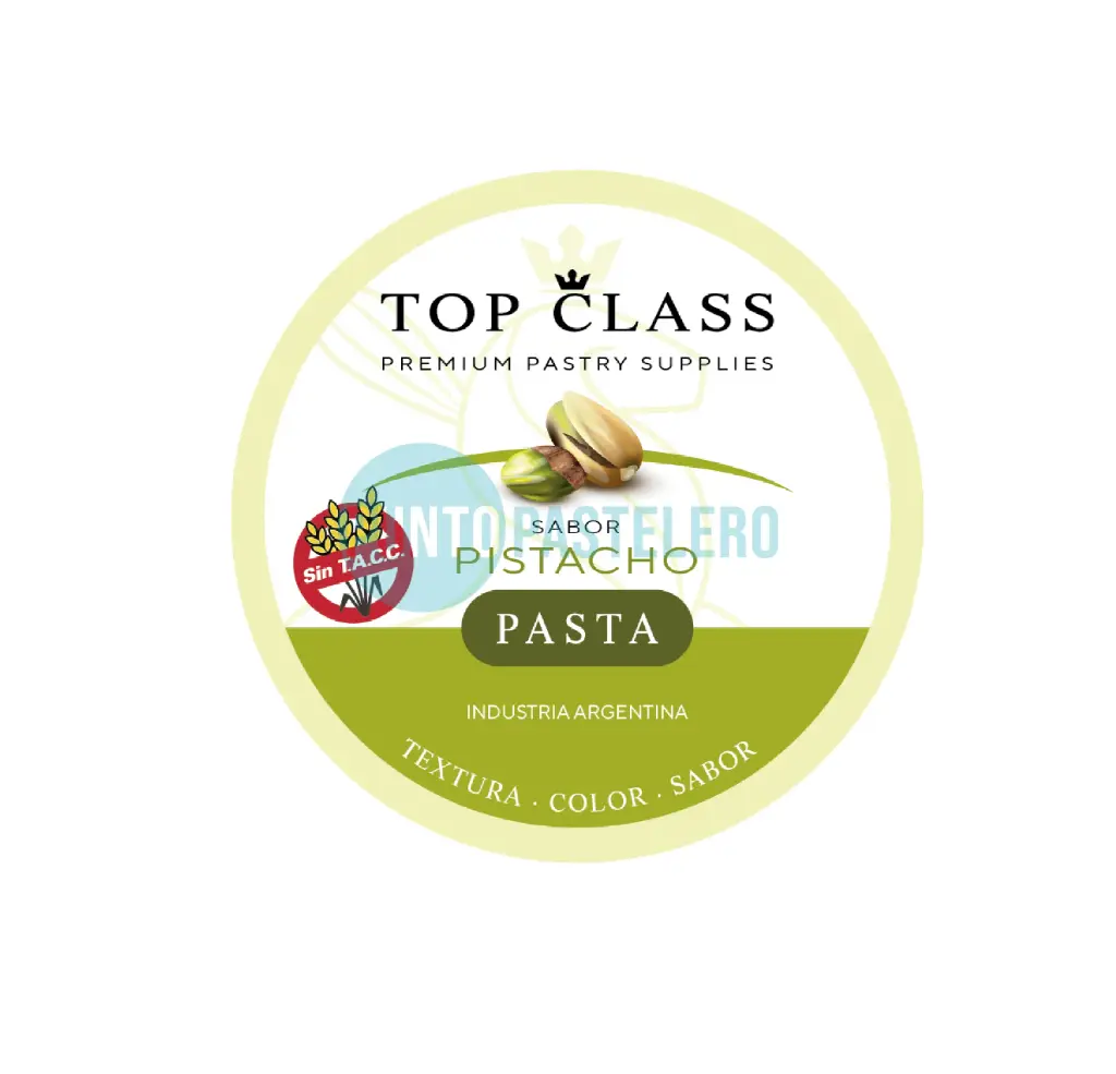 PASTA SABORIZANTE TOP CLASS PISTACHO (X 250 GR.)