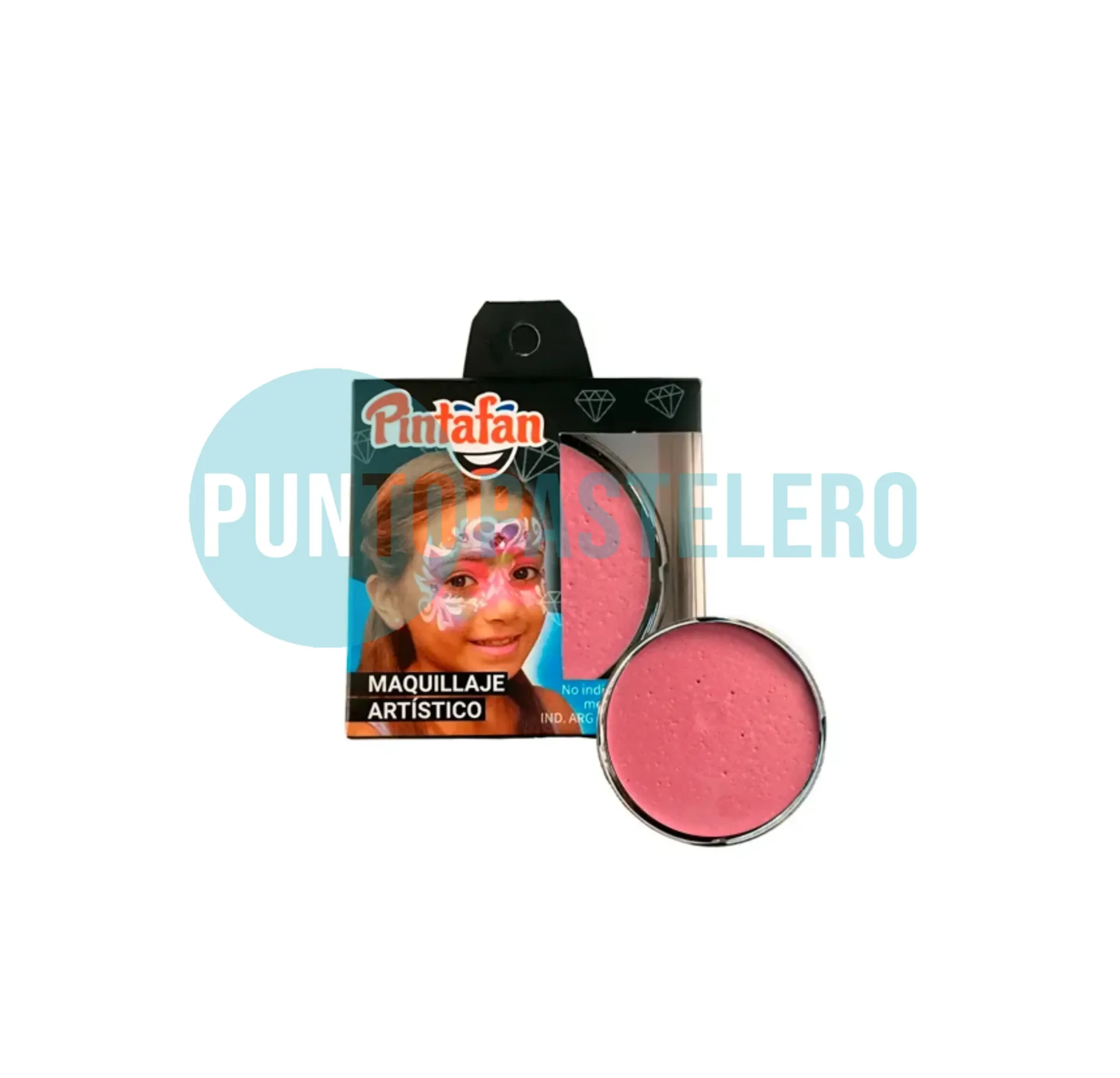 [7798134932061] MAQUILLAJE ACUARELABLE (9.2 GRS) BRILLANTE (ROSA)