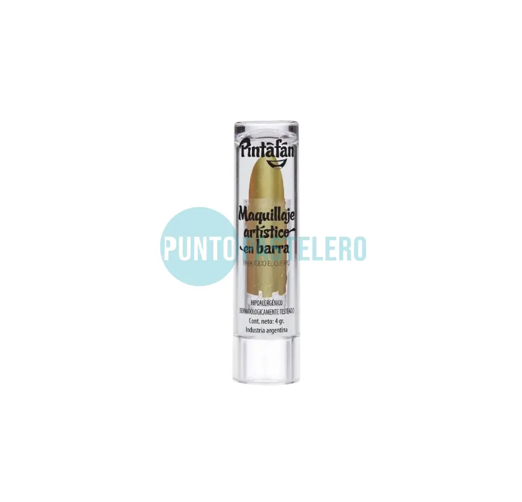 [7798134937264] MAQUILLAJE ARTISTICO EN BARRA LABIAL (ORO METALIZADO)